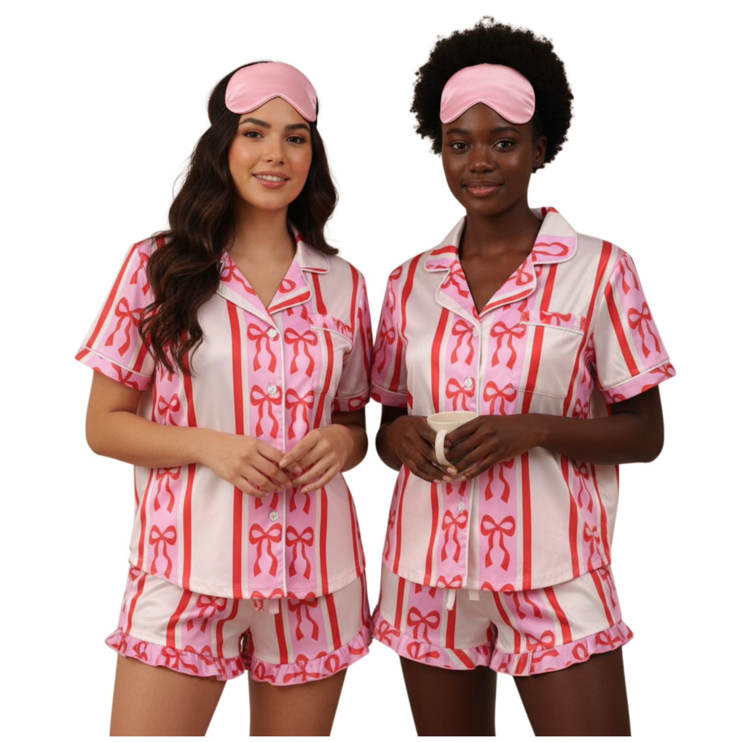Festive Bows Pajama Set